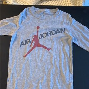 A Nike air Jordan long sleeve shirt.